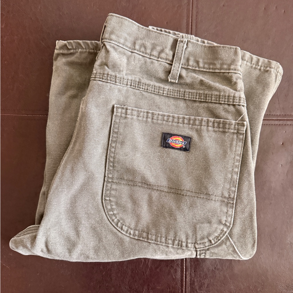Dickies Original Fit Work Pants – Green/Gray– Men’s 34x34